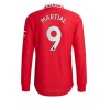 Herren Fußballbekleidung Manchester United Anthony Martial #9 Heimtrikot 2022-23 Langarm